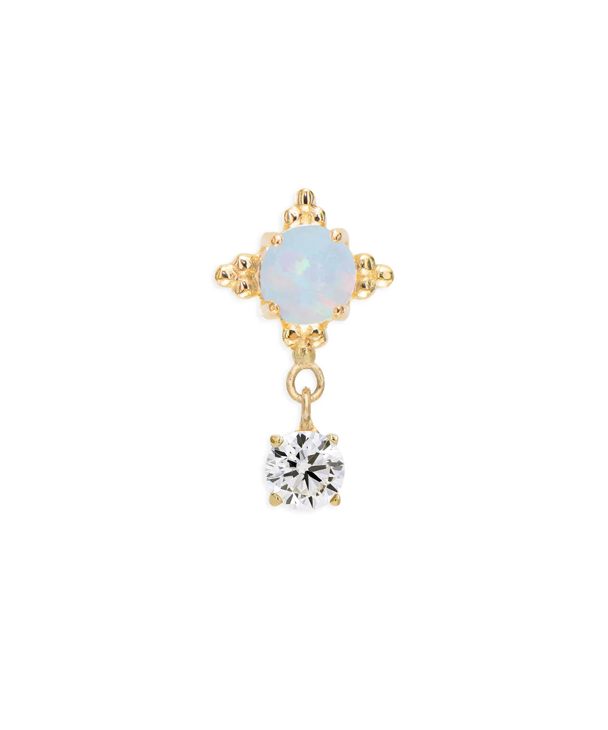 Zia + Tiffany Dangle End by Anatometal
