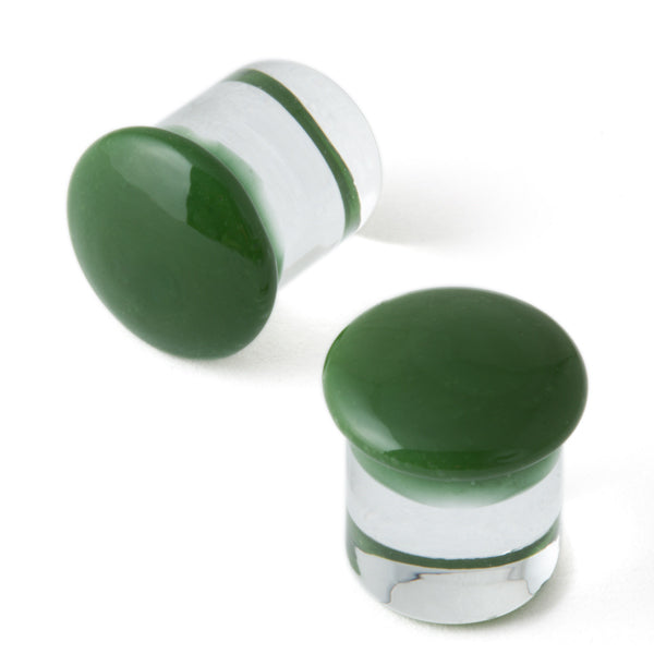 Gorilla Glass Color Front Plugs 7/16" (11mm)