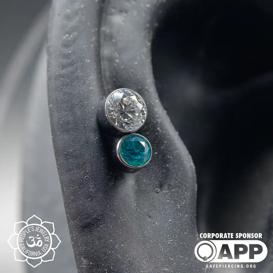 Two Gem Clusters - People's Jewelry