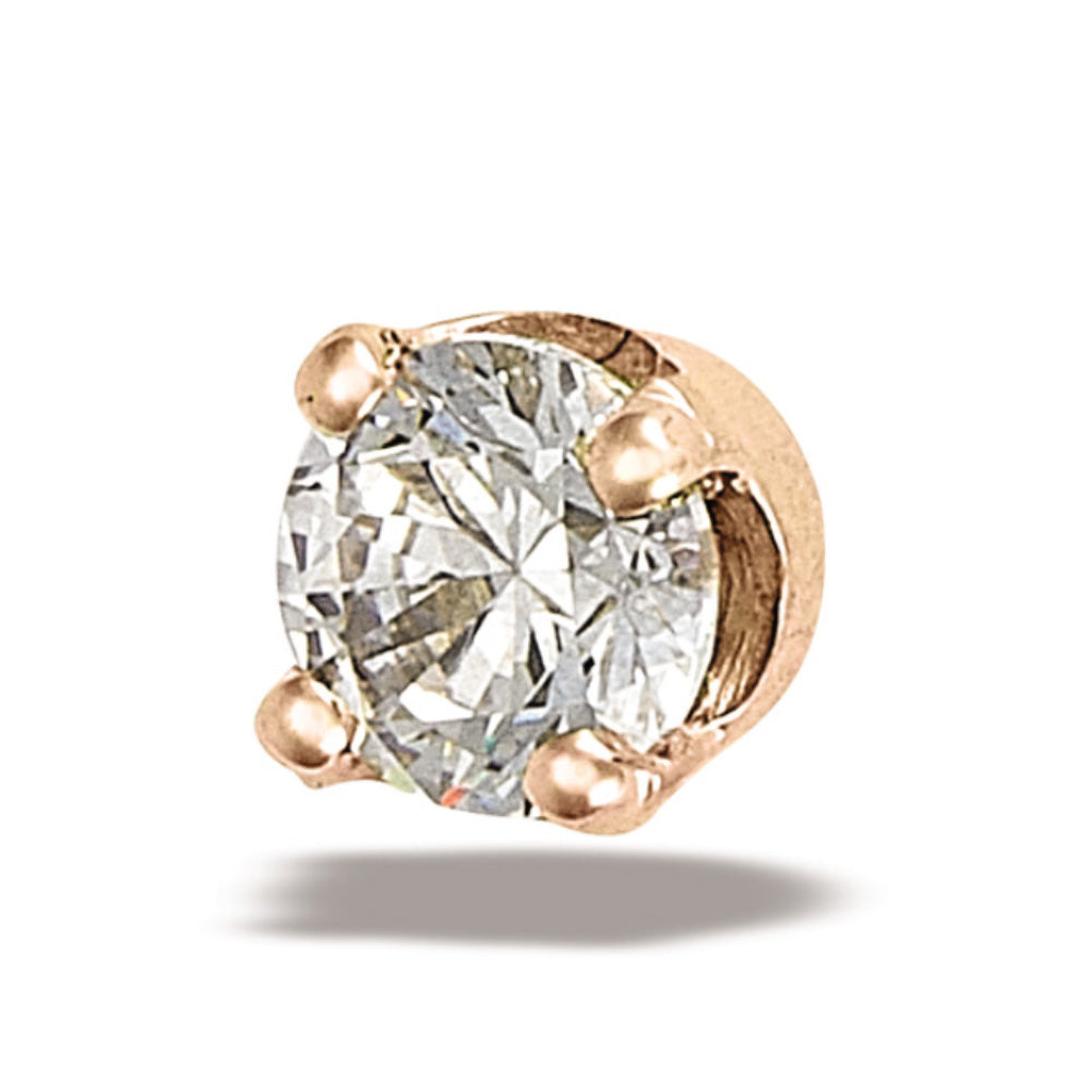 4 Prong Threadless End by Body Gems