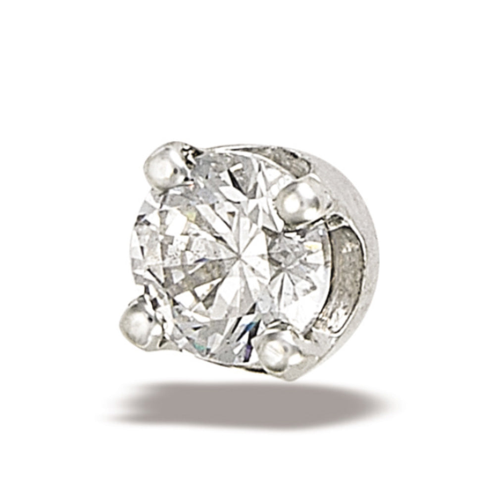 4 Prong Threadless End by Body Gems