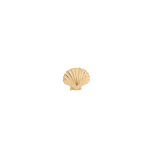 Scallop Shell Threadless End by Body Gems