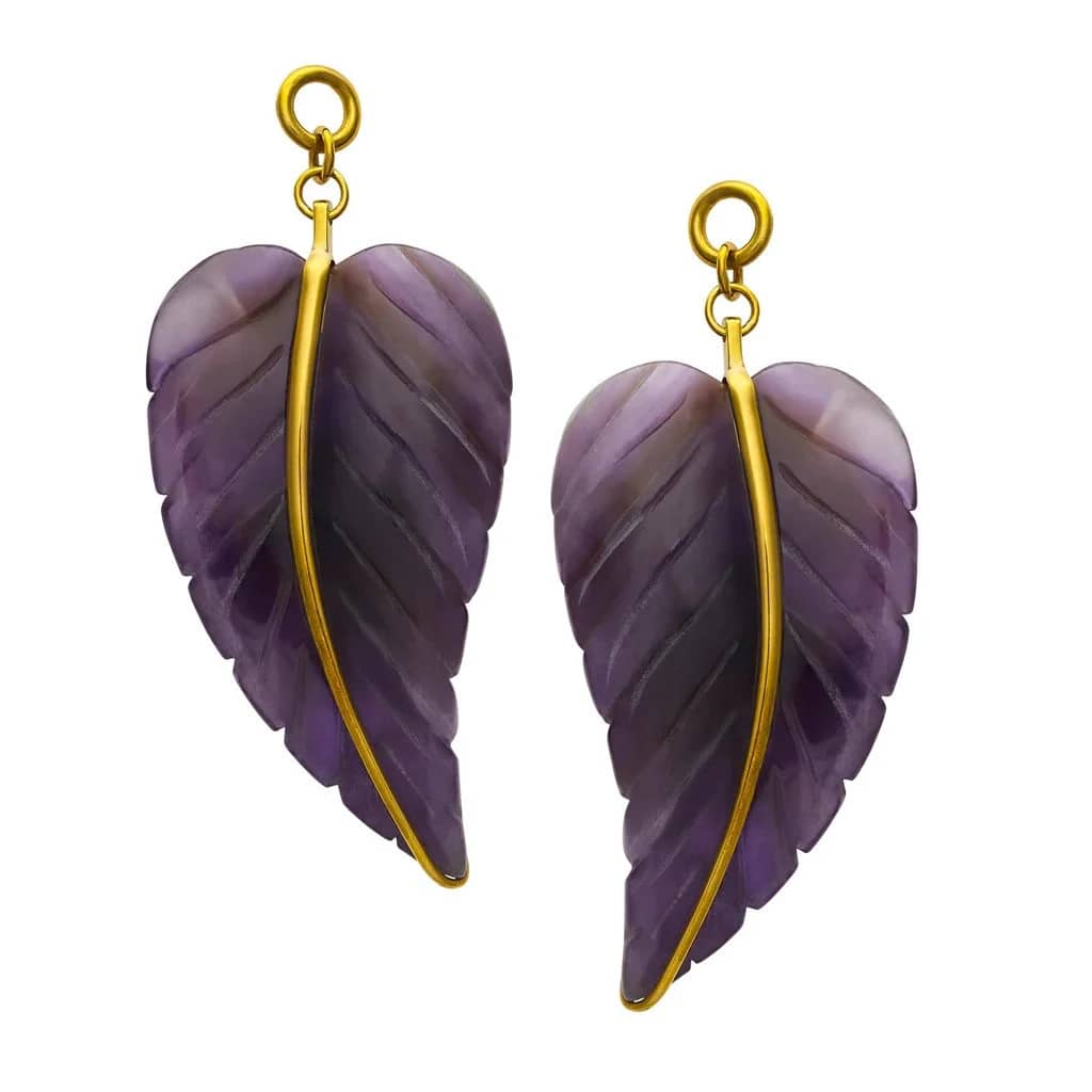 Stone and Brass Leaf by Diablo Organics - Laughing Buddha Studios SoCal