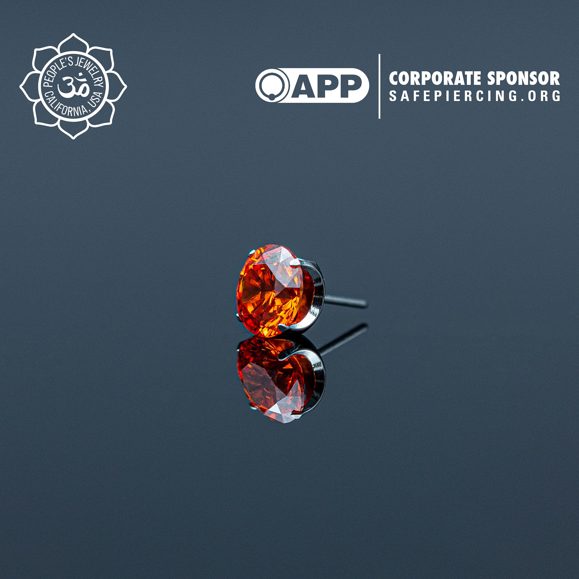 Threadless Prong-Set Gem Ends by Peoples Jewelry