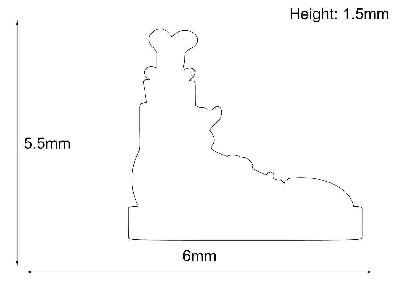 18k Gold Dead Boot End - Industrial Strength