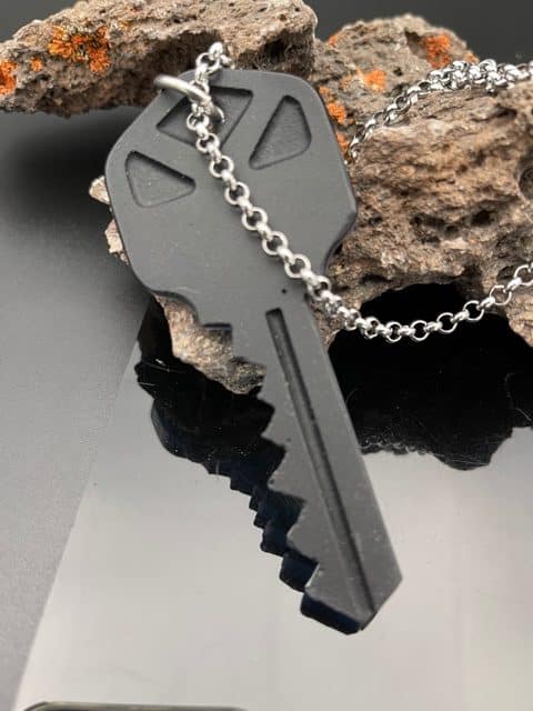 Anarkey Pendant Necklace by Gorilla Glass - Laughing Buddha Studios SoCal