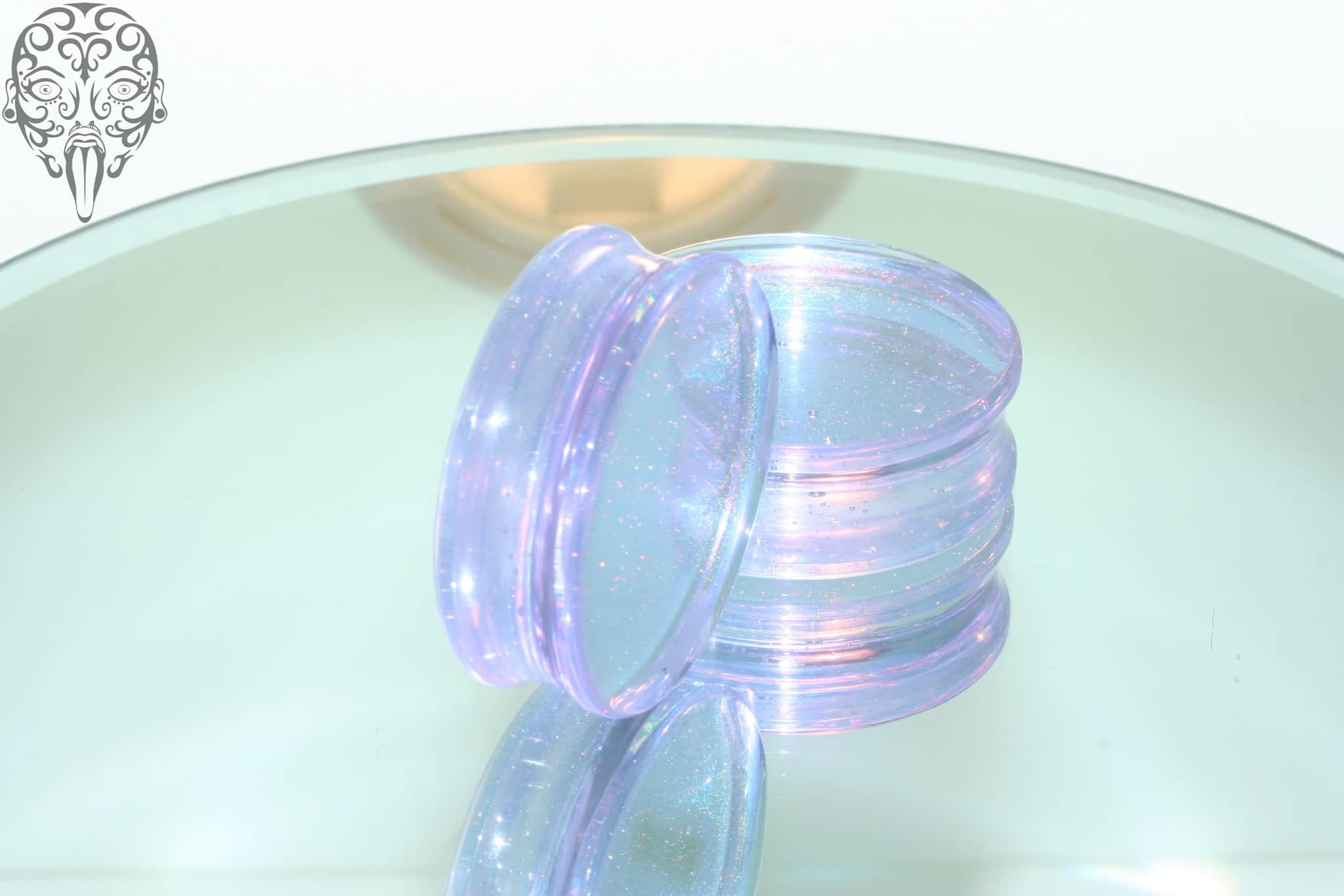 Deluxe Dichroic Plugs by Gorilla Glass - Laughing Buddha Studios SoCal