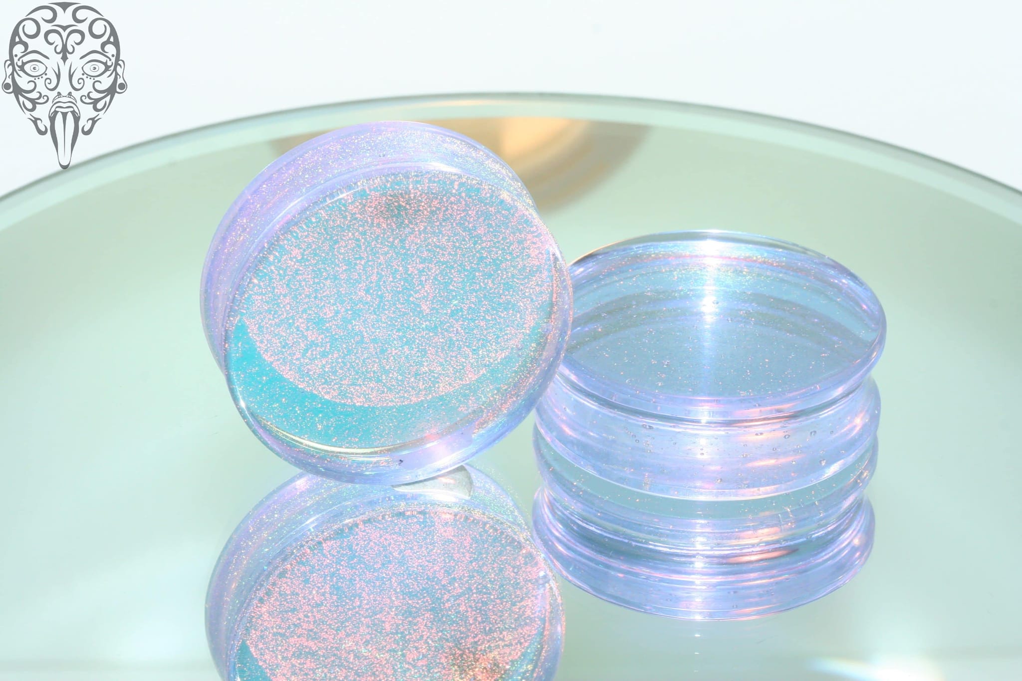 Deluxe Dichroic Plugs by Gorilla Glass - Laughing Buddha Studios SoCal
