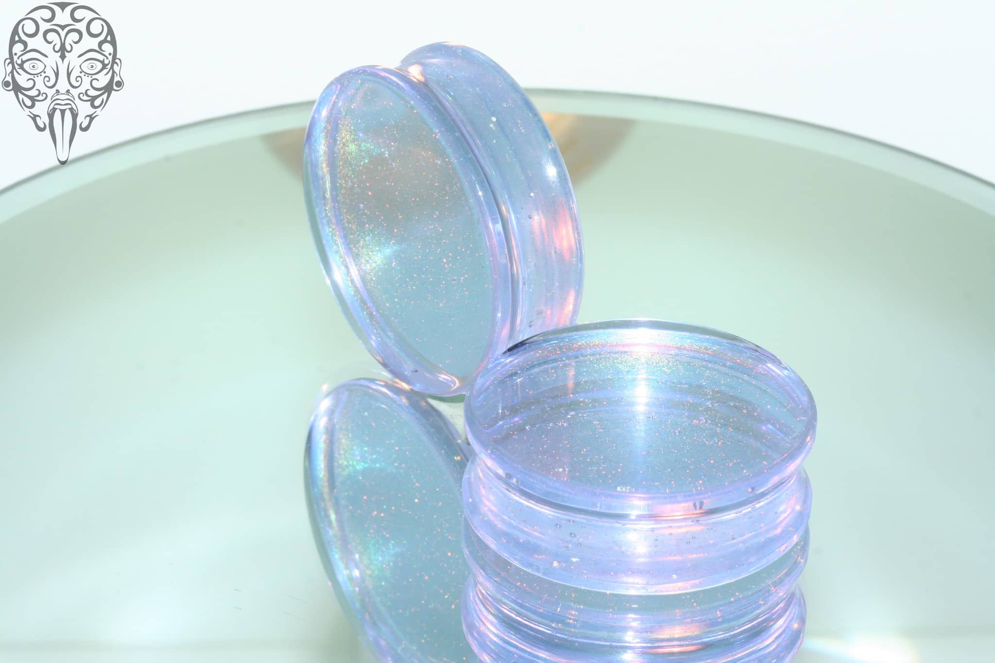 Deluxe Dichroic Plugs by Gorilla Glass - Laughing Buddha Studios SoCal
