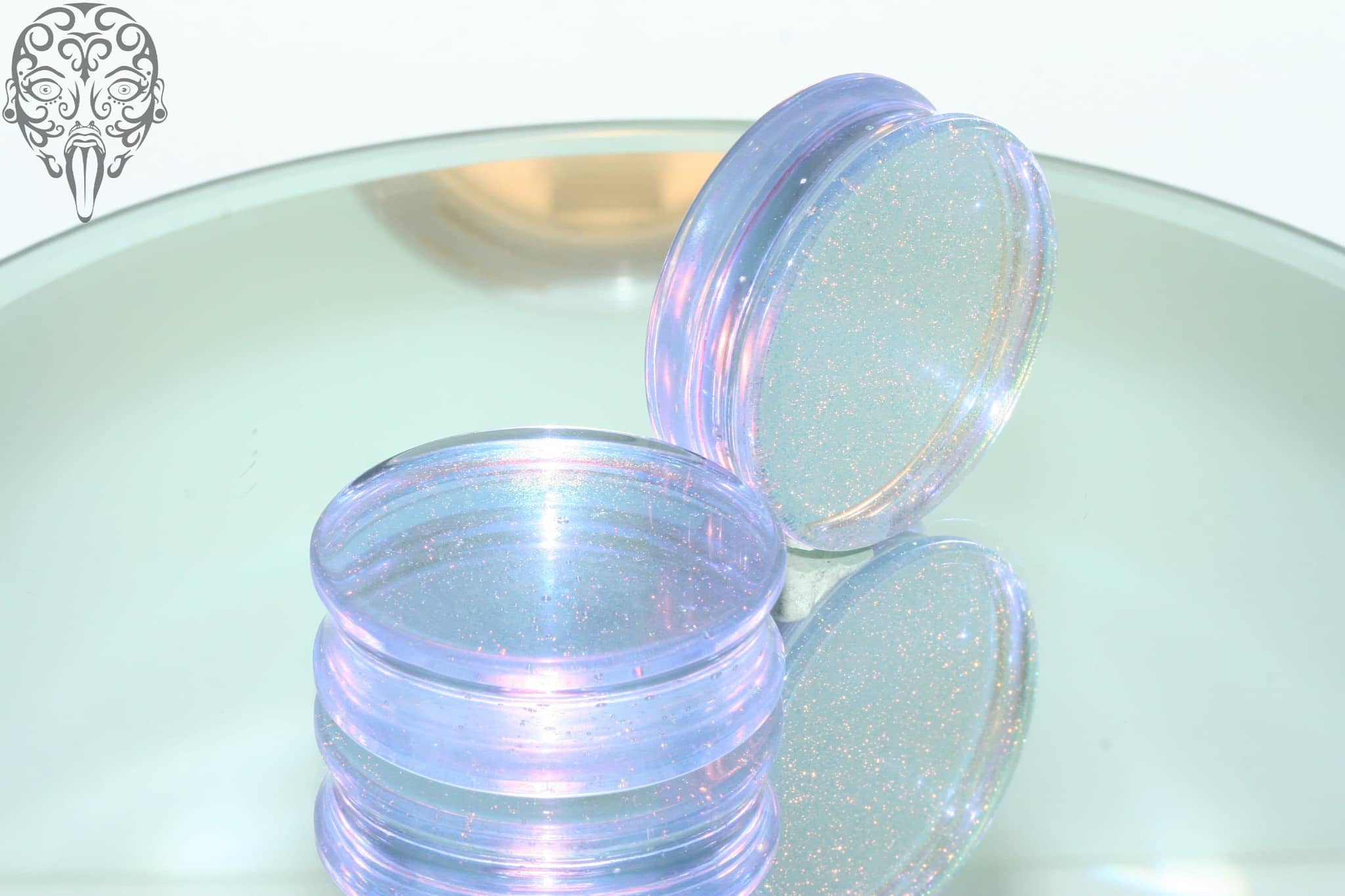 Deluxe Dichroic Plugs by Gorilla Glass - Laughing Buddha Studios SoCal