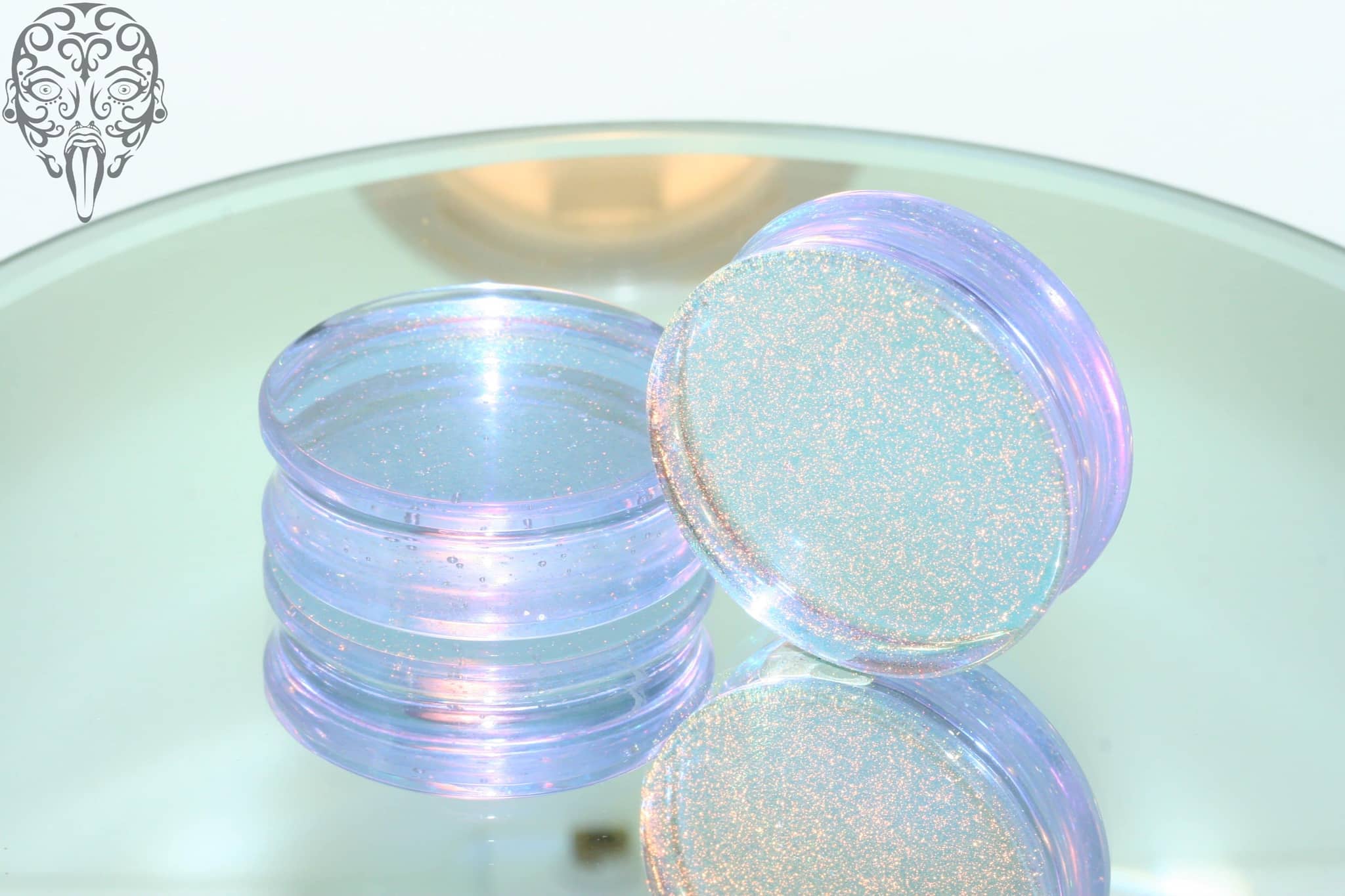 Deluxe Dichroic Plugs by Gorilla Glass - Laughing Buddha Studios SoCal