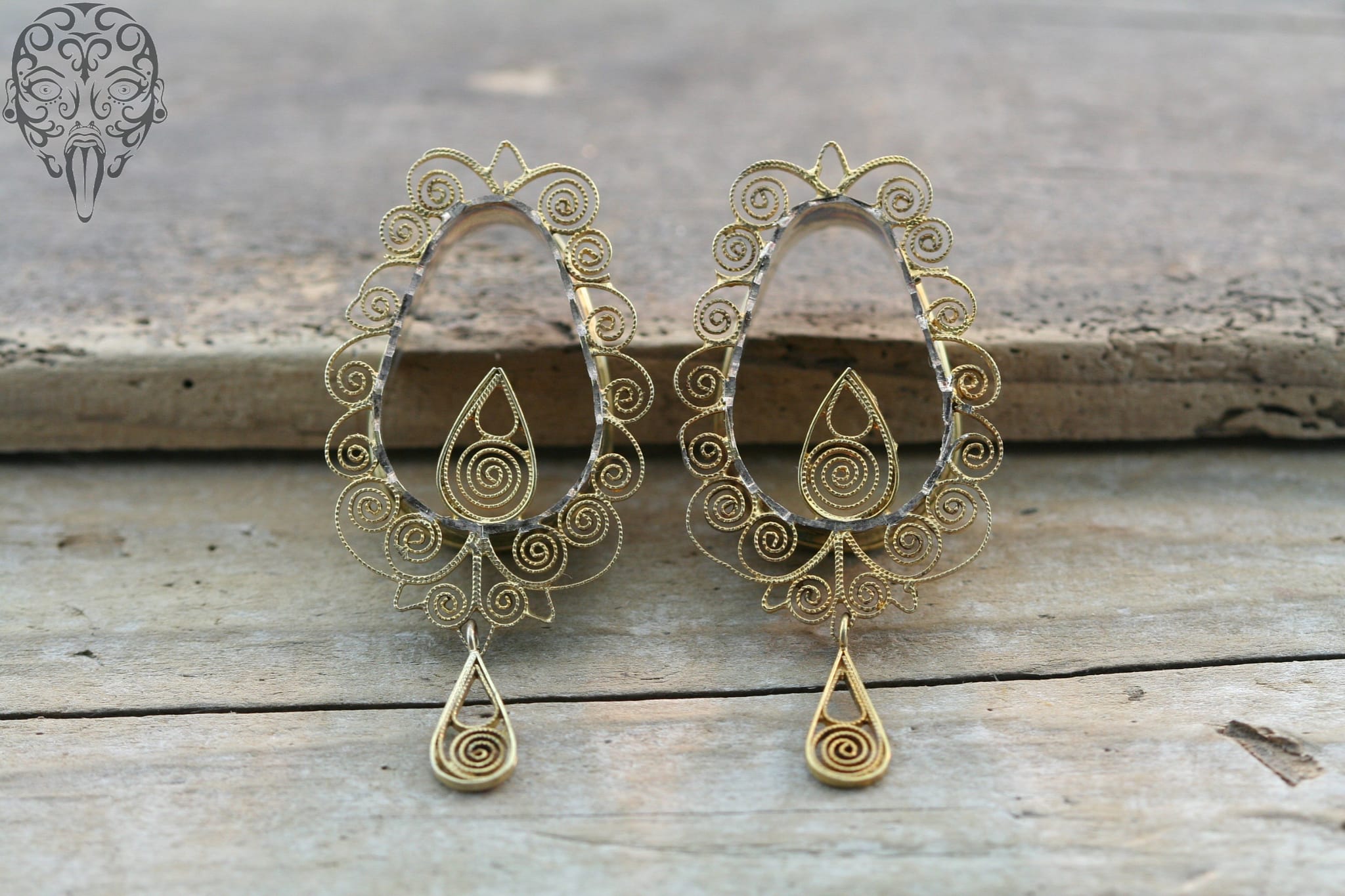 From the Heart Teardrop Eyelets by Quetzalli Jewelry - Laughing Buddha Studios SoCal