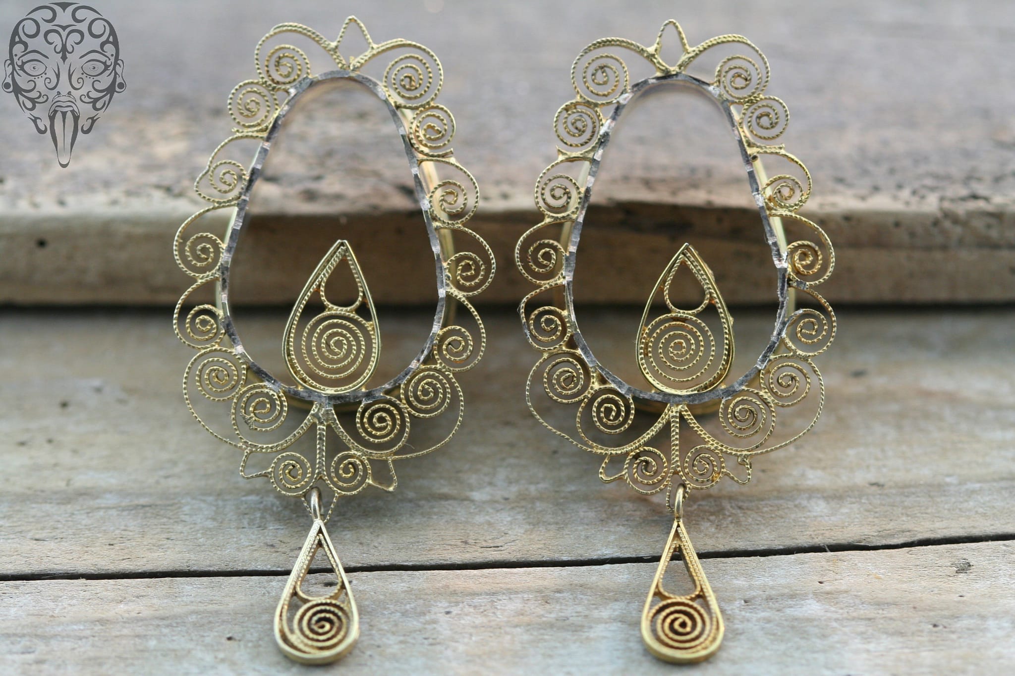From the Heart Teardrop Eyelets by Quetzalli Jewelry - Laughing Buddha Studios SoCal