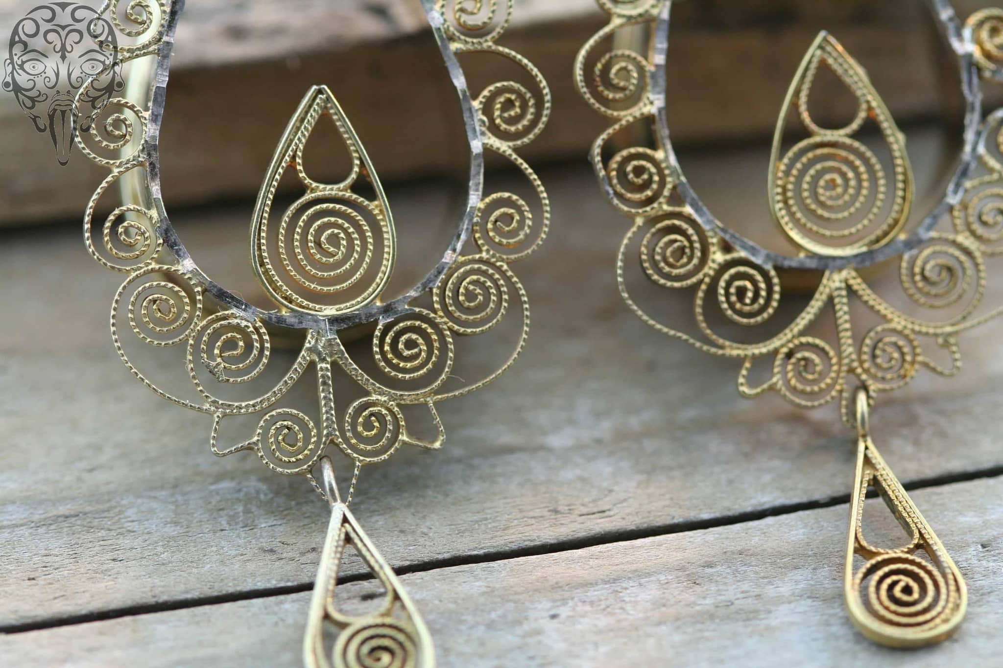 From the Heart Teardrop Eyelets by Quetzalli Jewelry - Laughing Buddha Studios SoCal