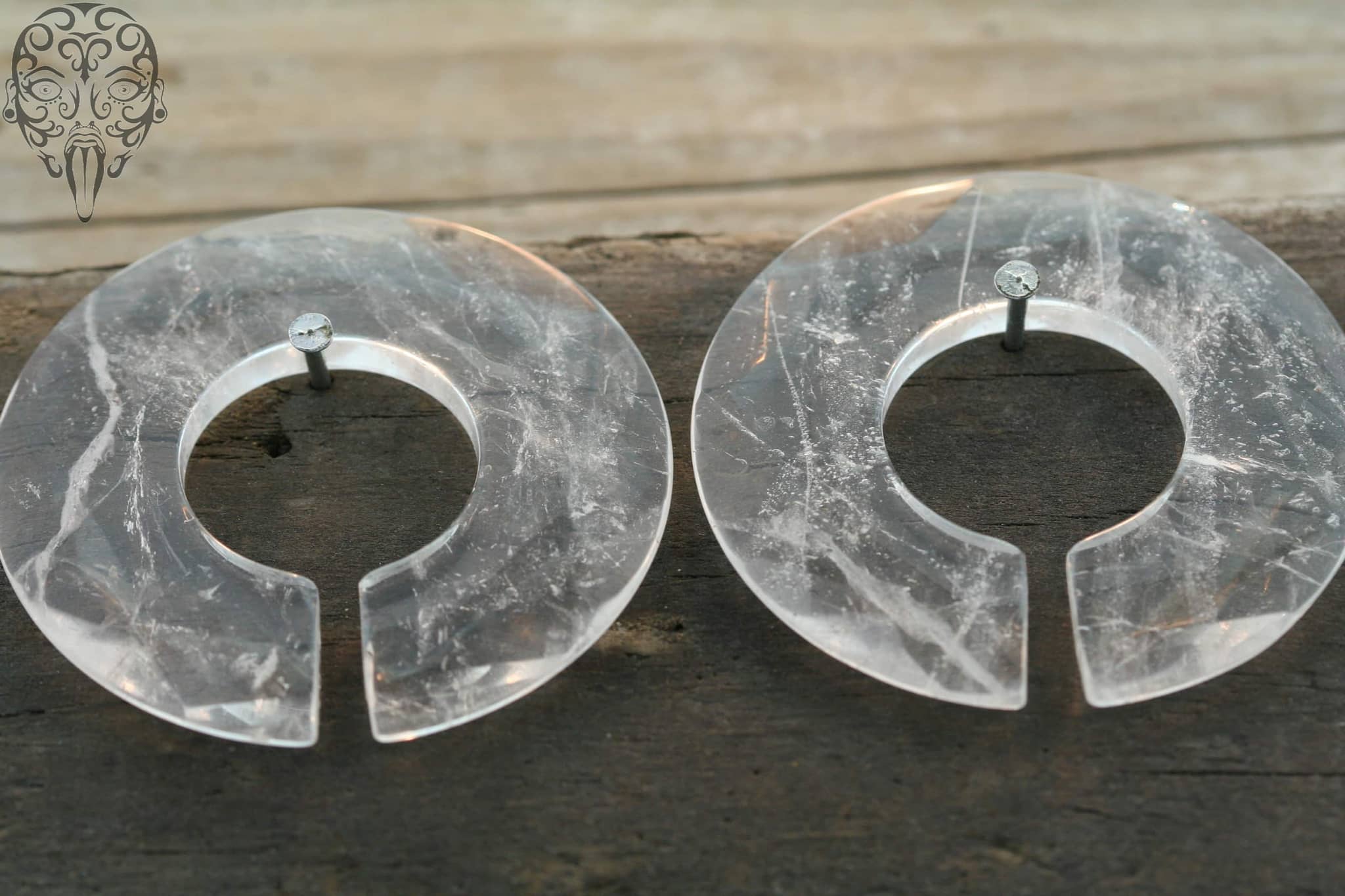 Stone Sliver Rings by Diablo Organics - Laughing Buddha Studios SoCal
