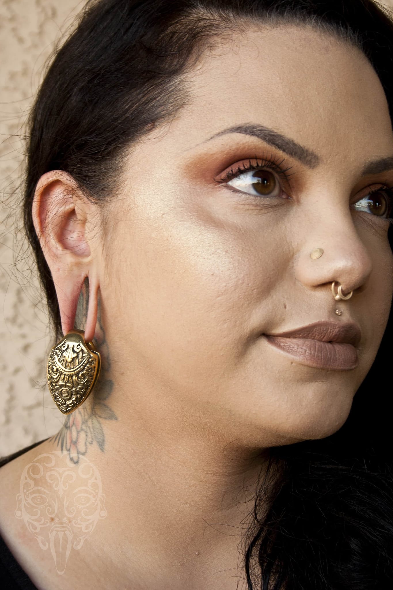 Solid Brass Ornate Spades by Diablo Organics - Laughing Buddha Studios SoCal
