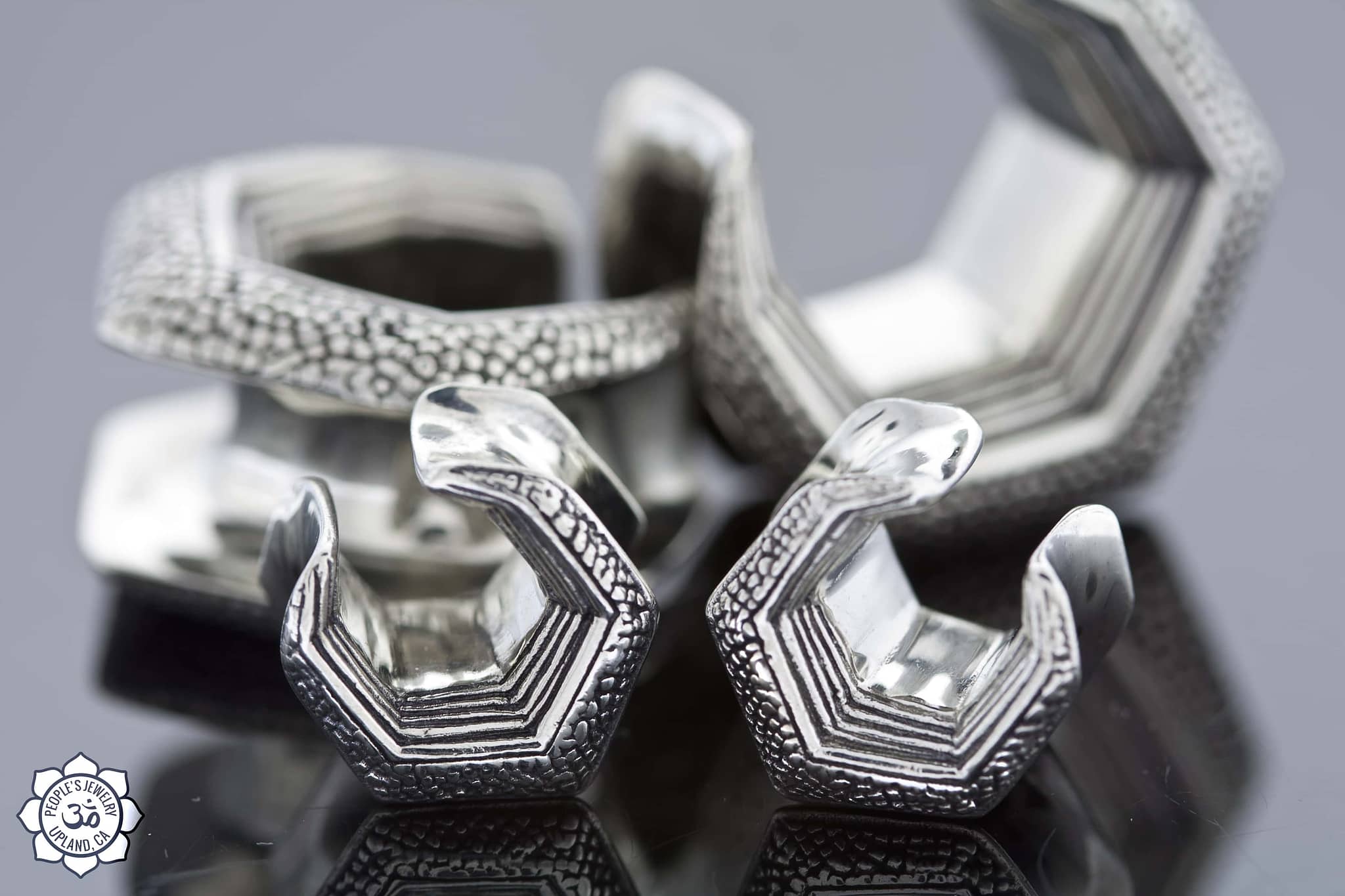 Hex Spreaders by Peoples Jewelry - Laughing Buddha Studios SoCal