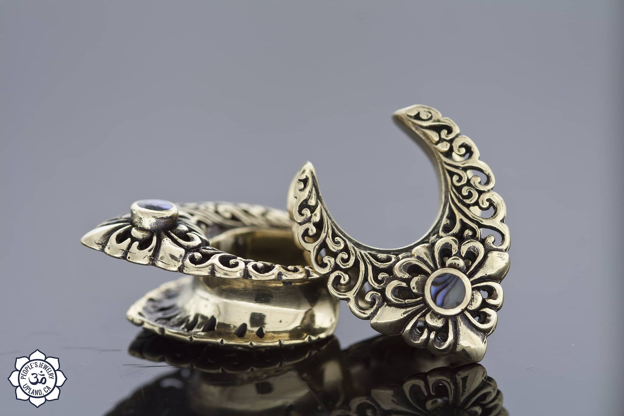 Pua Flower Spreaders by Peoples Jewelry - Laughing Buddha Studios SoCal