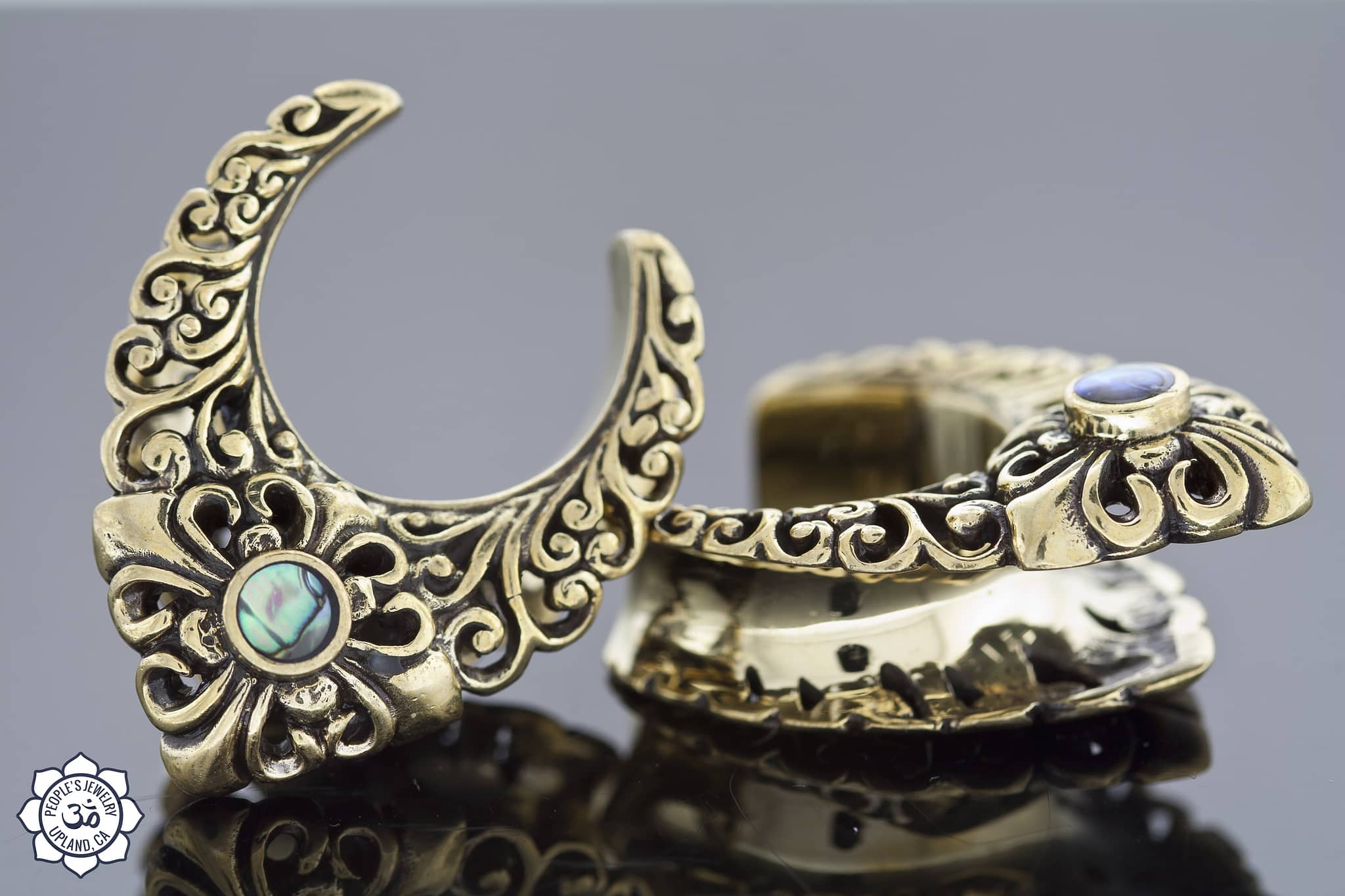 Pua Flower Spreaders by Peoples Jewelry - Laughing Buddha Studios SoCal