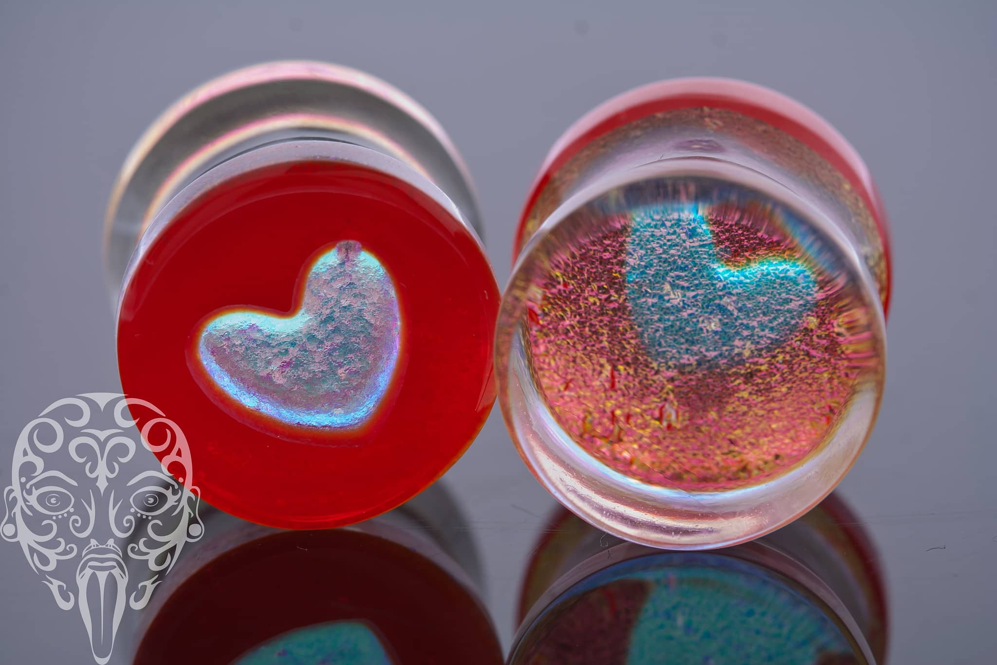 Dichroic Lovesick Plugs by Gorilla Glass *Limited Stock*