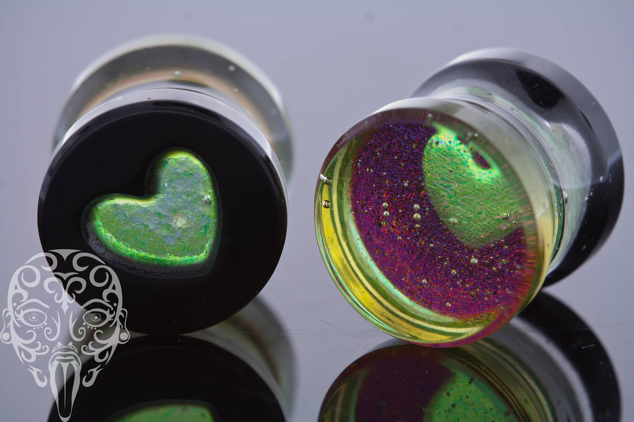 Dichroic Lovesick Plugs by Gorilla Glass *Limited Stock*
