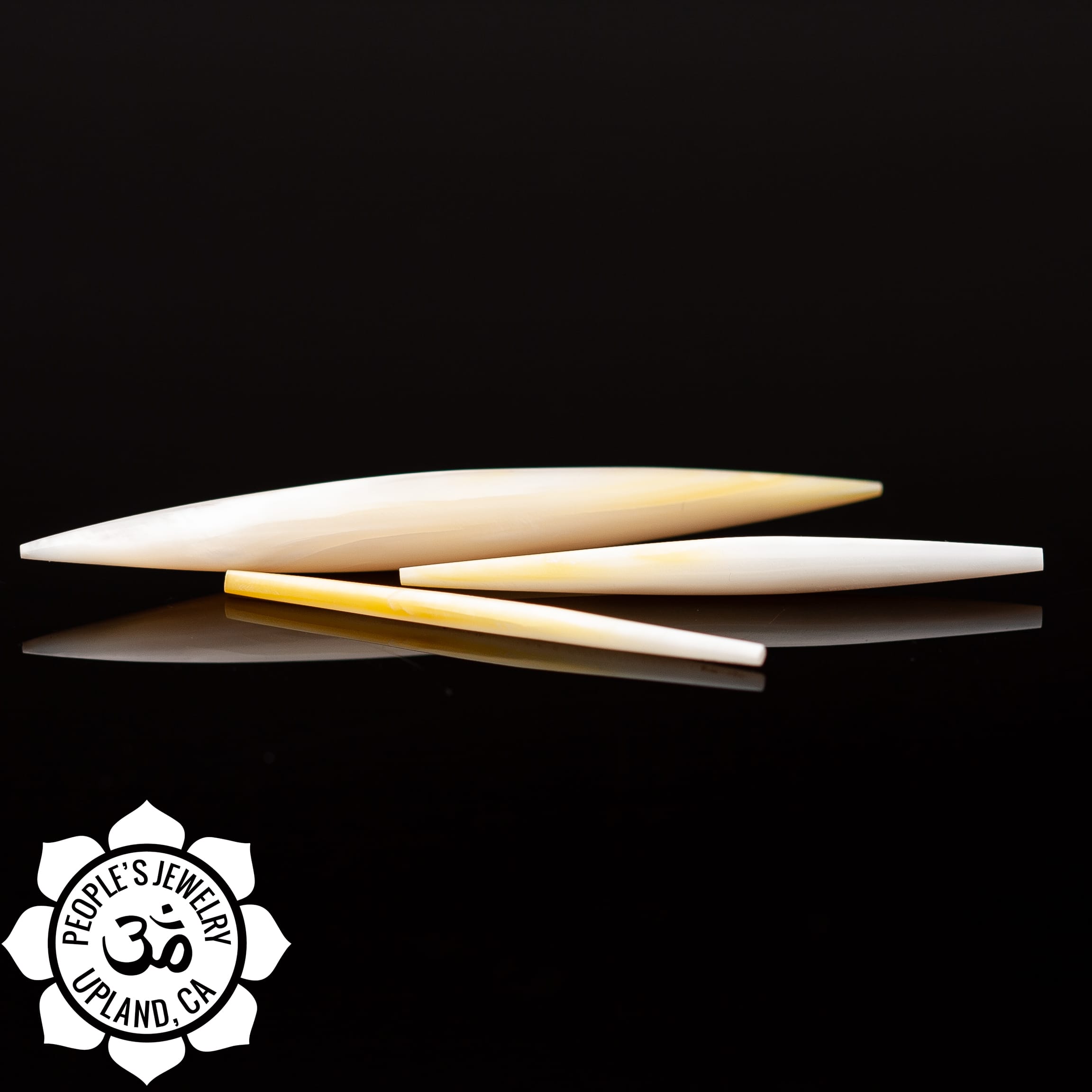 Mother of Pearl Spikes by Peoples Jewelry