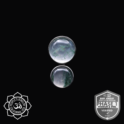 Natural Stone Two Gem Cluster - People's Jewelry