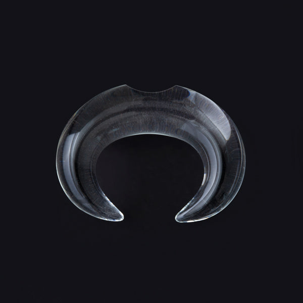 Gorilla Glass Long Septum Pinchers - Laughing Buddha Studios SoCal