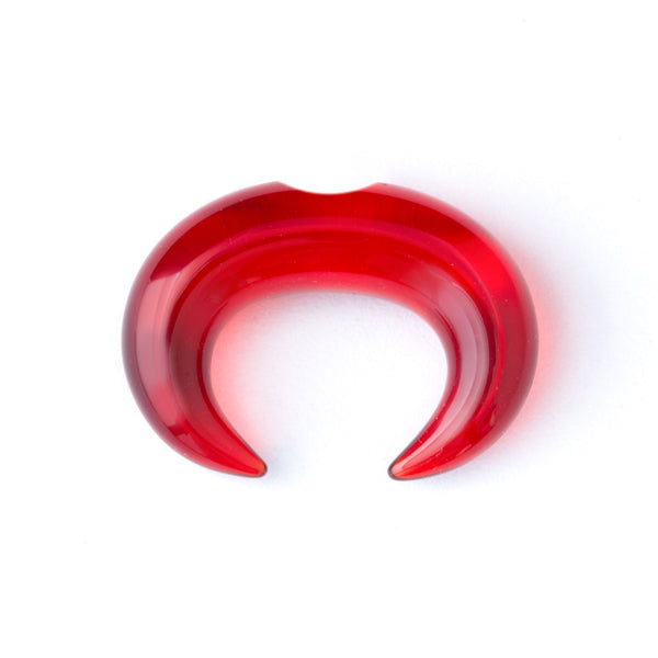 Gorilla Glass Long Septum Pinchers - Laughing Buddha Studios SoCal