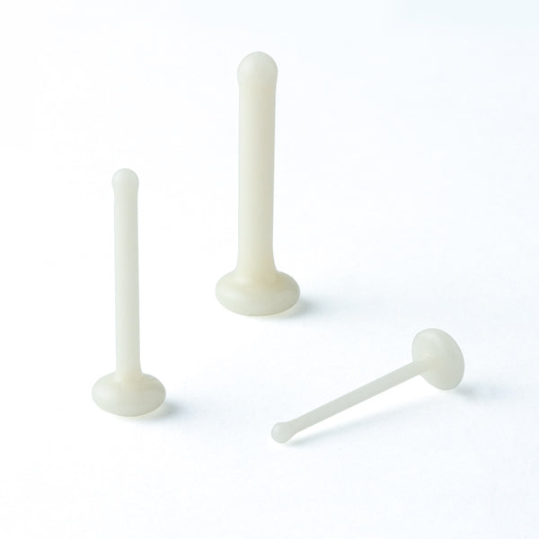 Gorilla Glass Tiny Flare Labret Retainers