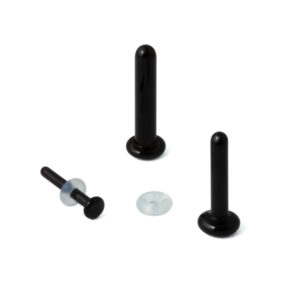 Gorilla Glass Tiny Flare Labret Retainers