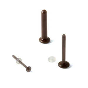 Gorilla Glass Tiny Flare Labret Retainers