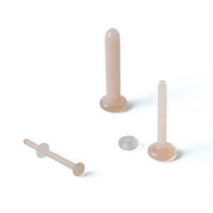 Gorilla Glass Tiny Flare Labret Retainers