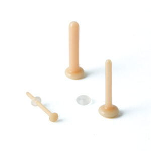 Gorilla Glass Tiny Flare Labret Retainers