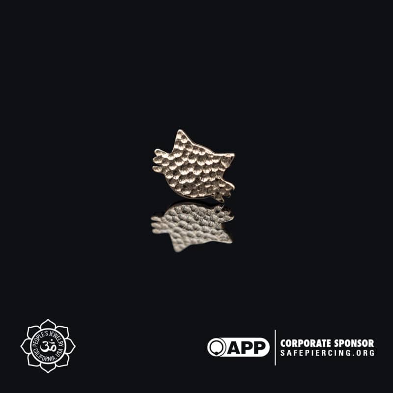 14k Gold Kitty End by Peoples Jewelry