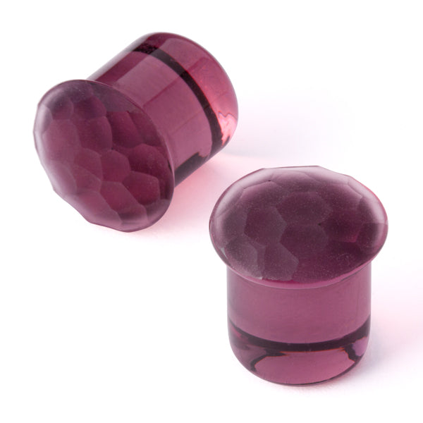 Gorilla Glass Martele Simple Plugs 12.7mm (1/2") - Laughing Buddha Studios SoCal