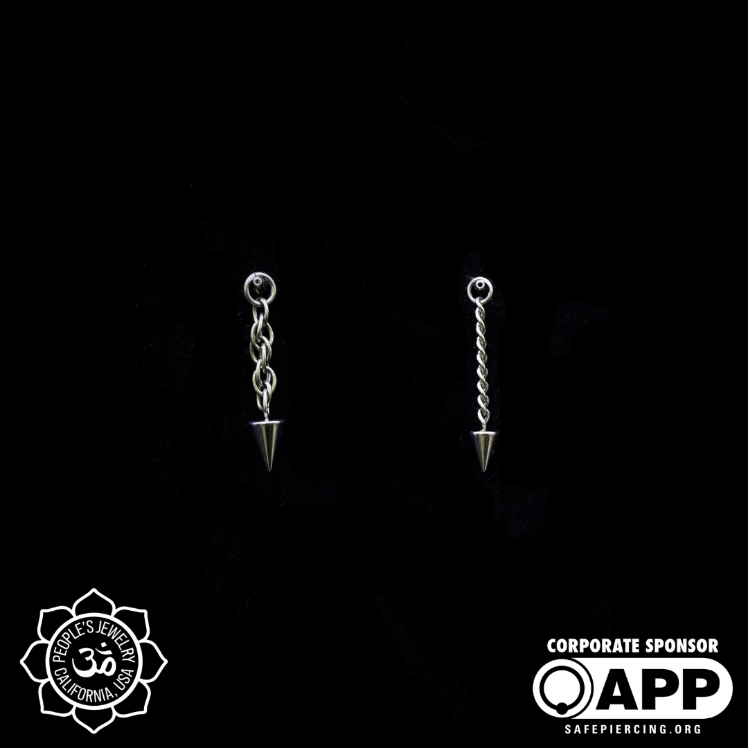 Spike Chain Dangles- Peoples Jewelry