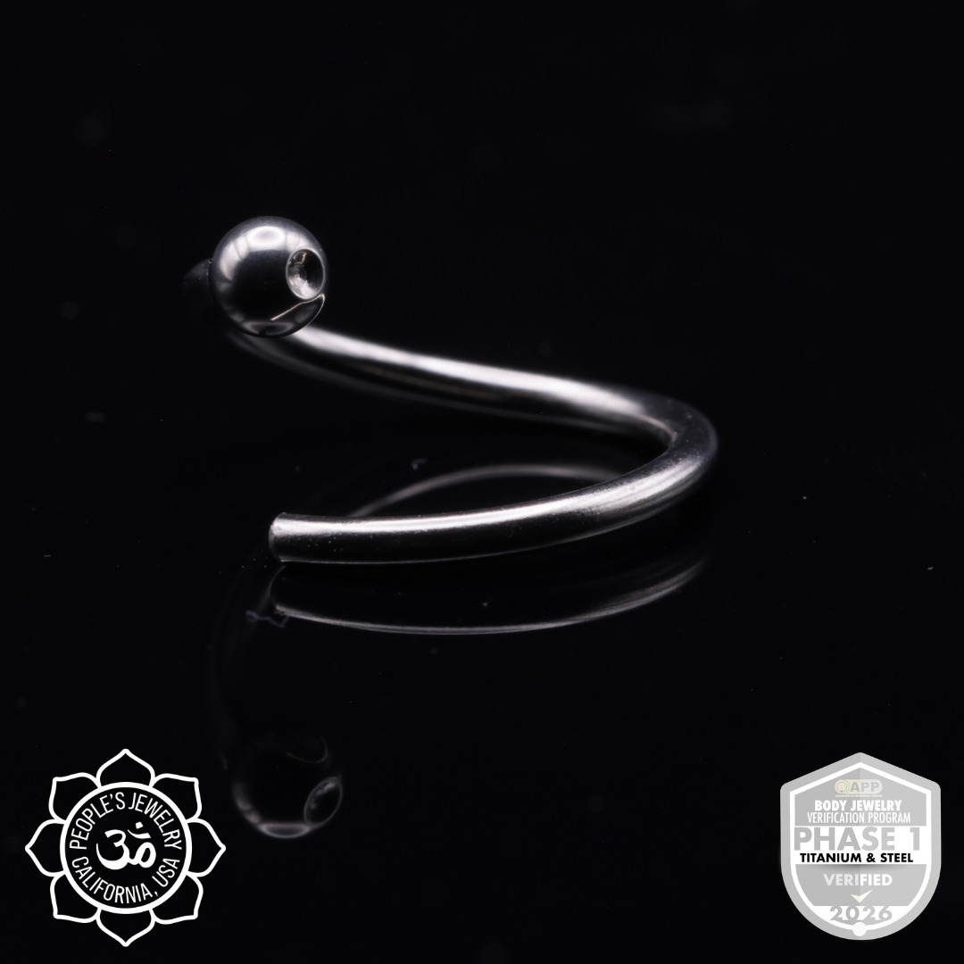 People's Jewelry - Niobium Fixed Bead Rings