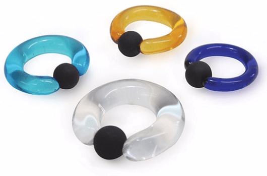 Simple Captive Bead Rings -  by Gorilla Glass