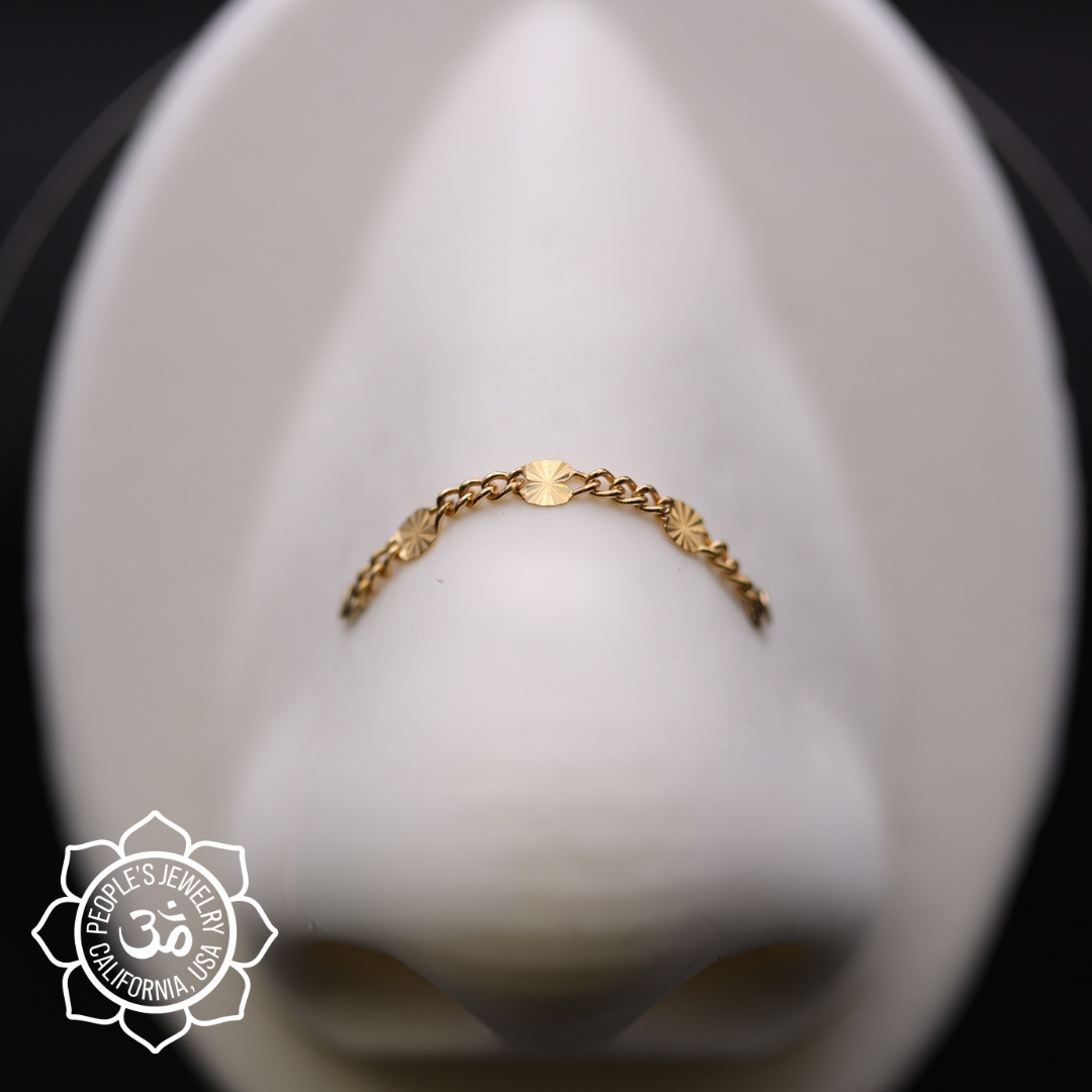 14k Gold Filled Valentino Chain - Laughing Buddha Studios SoCal