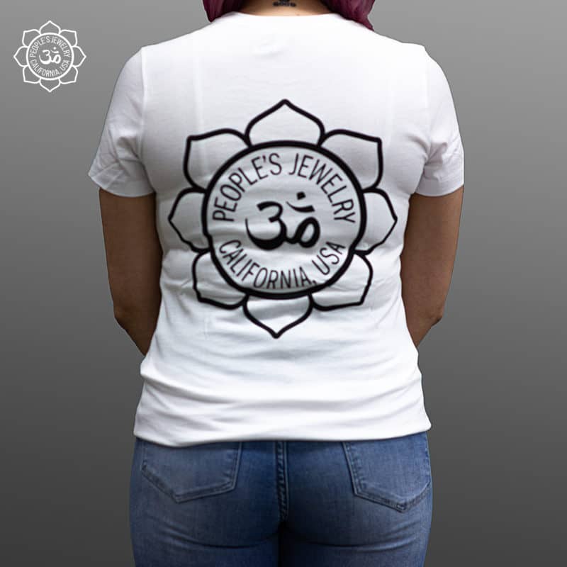 People's Jewelry Womens Cut T-Shirts - Laughing Buddha Studios SoCal