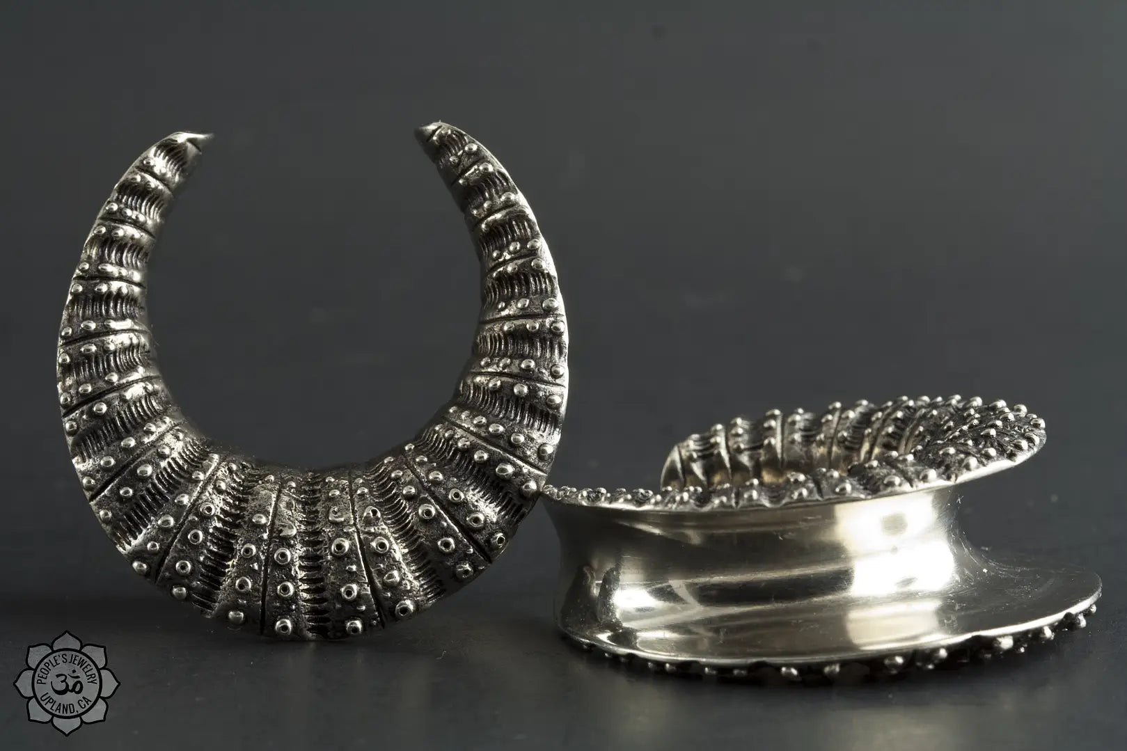 Brass Reptile Saddle Spreaders by Peoples Jewelry