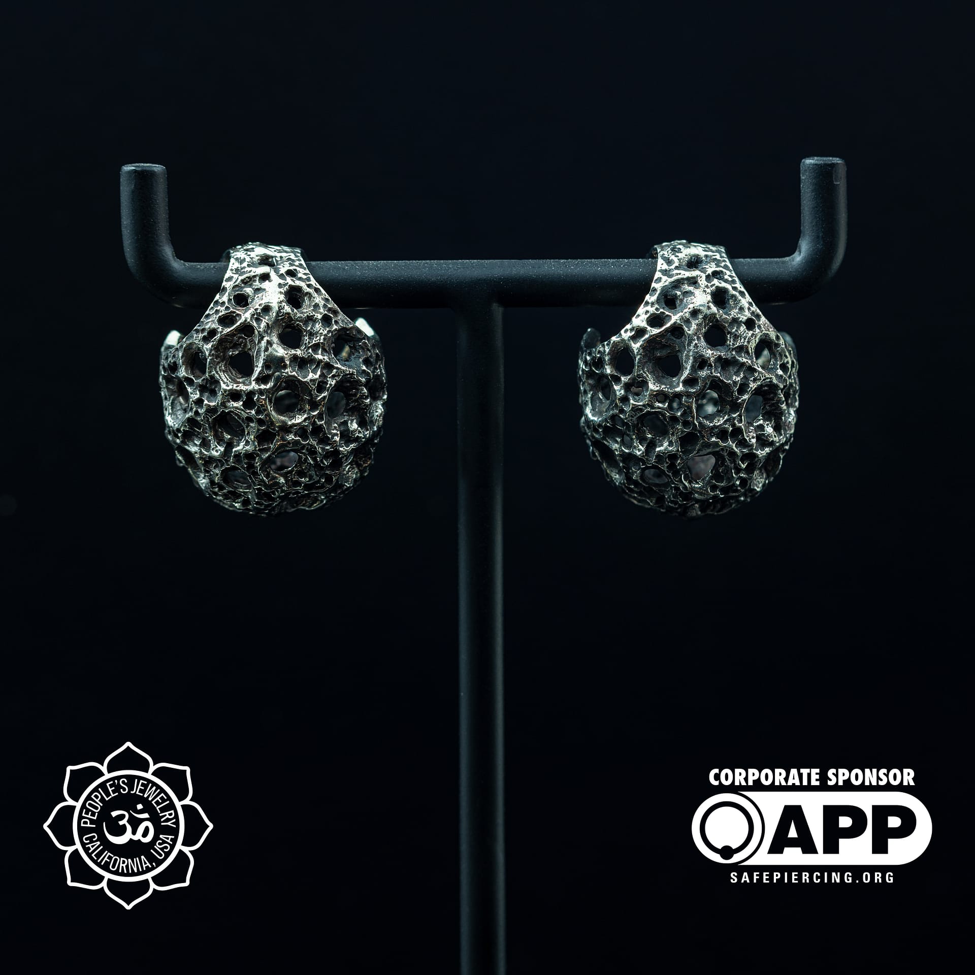 Brass Meteor Weights by Peoples Jewelry - Laughing Buddha Studios SoCal