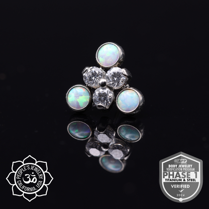 Threadless North Star Cluster - People's Jewelry