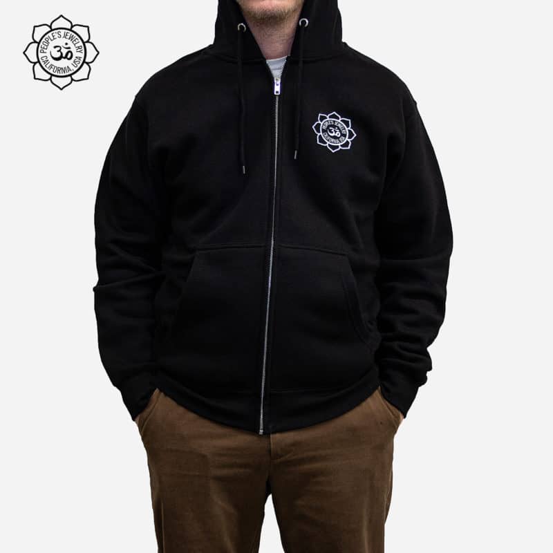 People's Jewelry Zip Up Hoodies - Laughing Buddha Studios SoCal