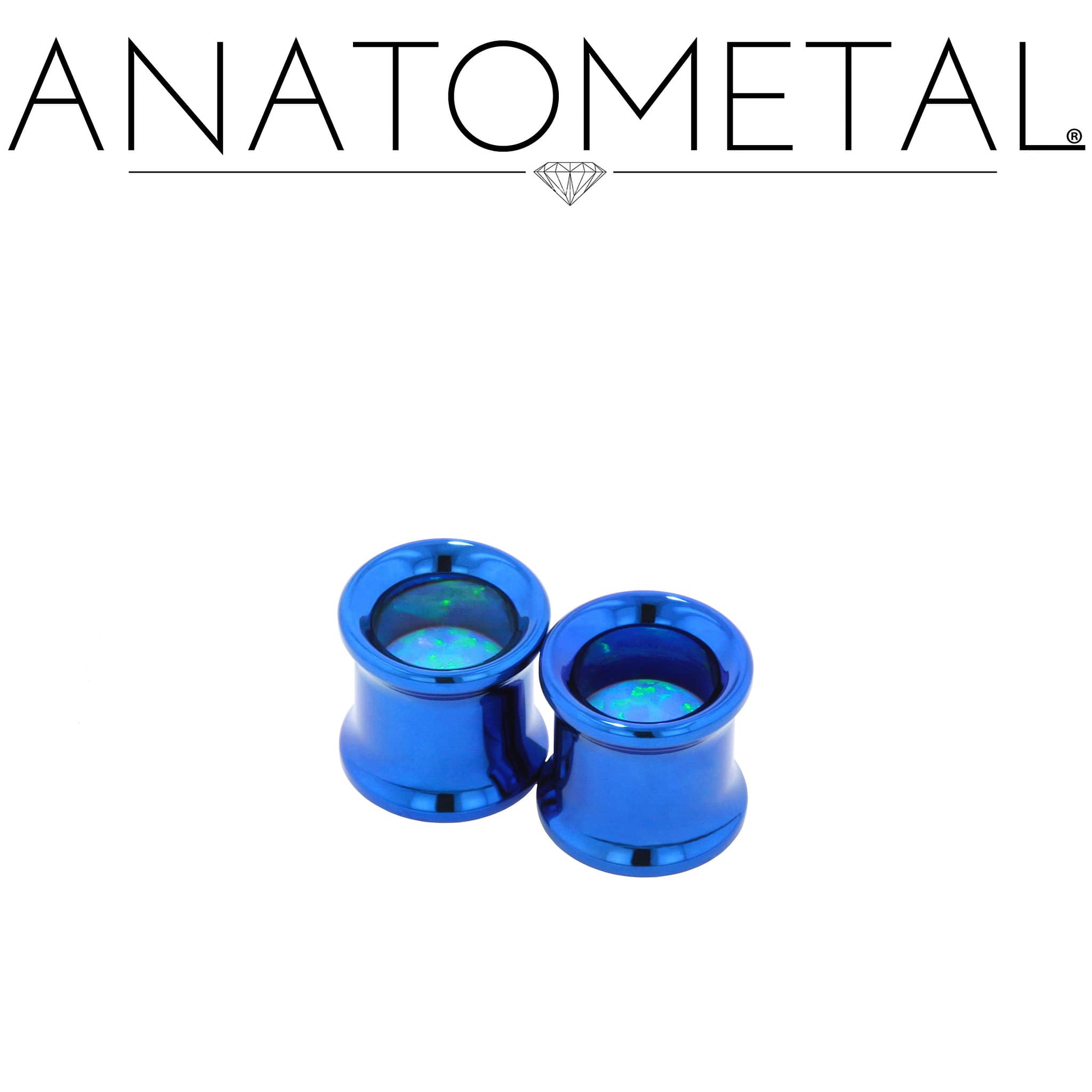 Floating Stone Eyelets by Anatometal - Laughing Buddha Studios SoCal