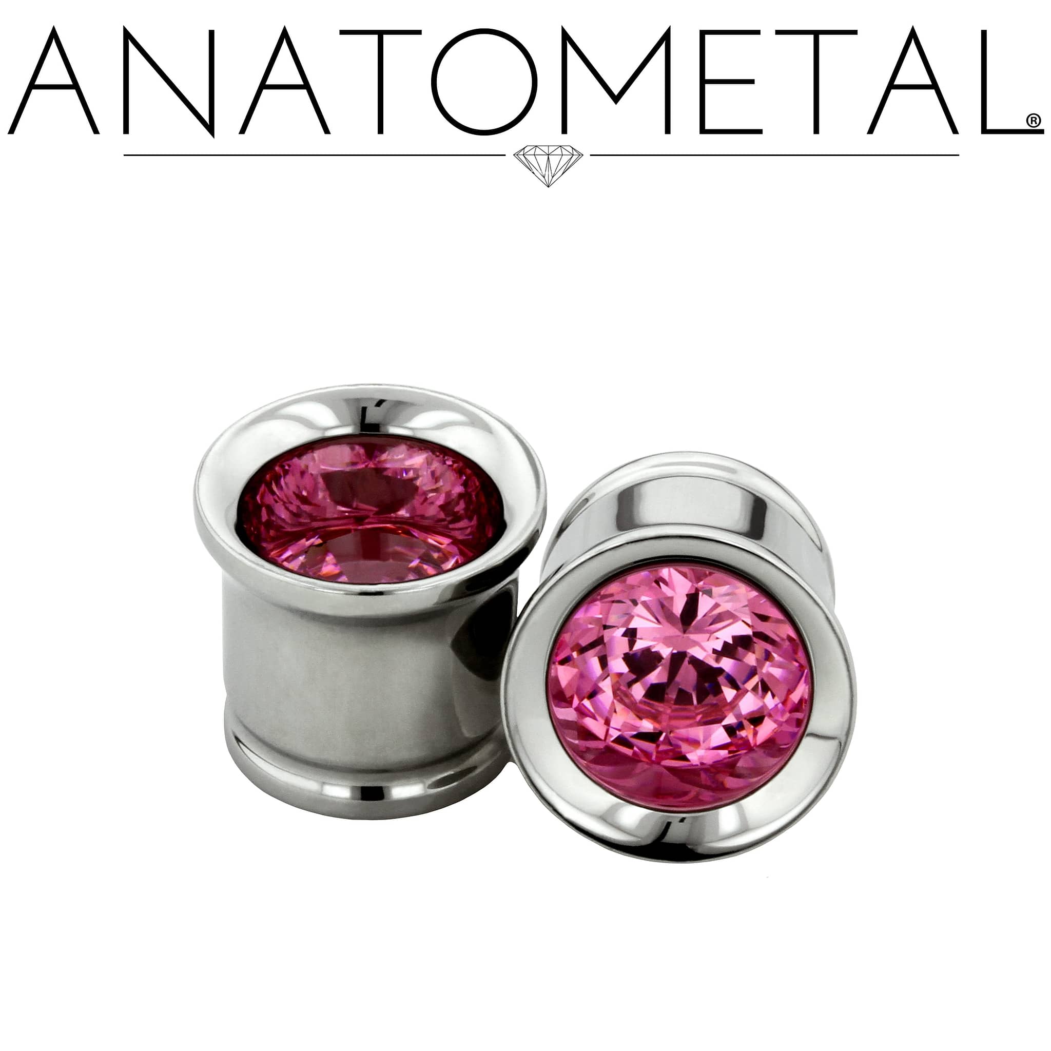 Floating Stone Eyelets by Anatometal - Laughing Buddha Studios SoCal