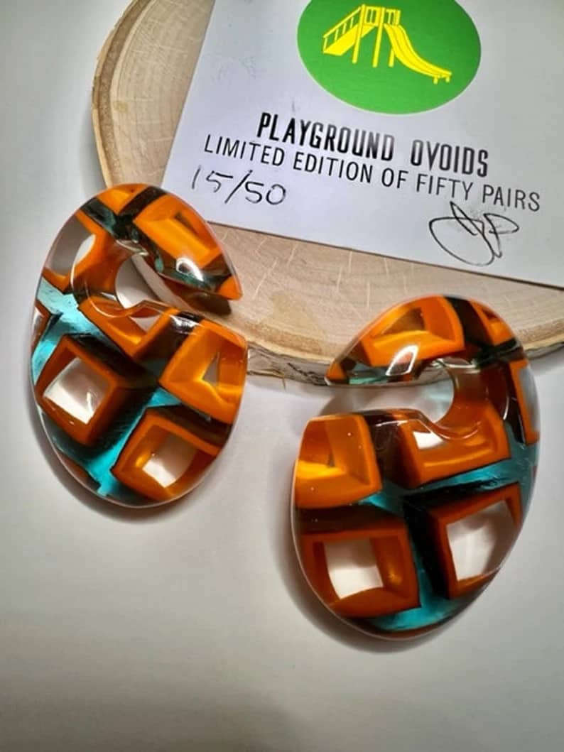 Gorilla Glass Playground Ovoids - Laughing Buddha Studios SoCal