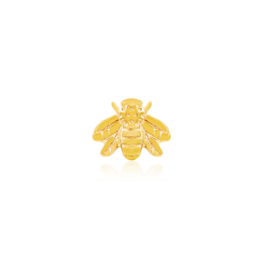 Junipurr Jewelry Gold Bee - Laughing Buddha Studios SoCal