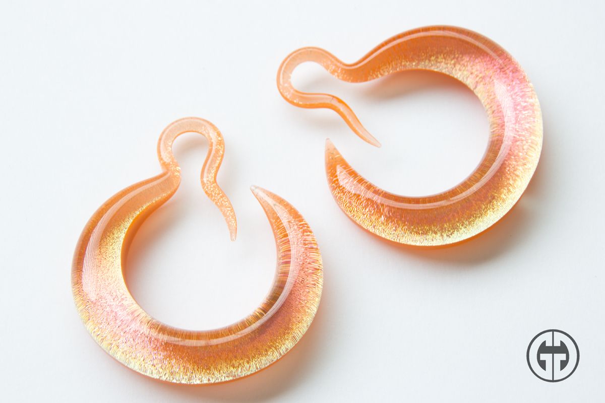 MAR Crescent Hoops by Gorilla Glass